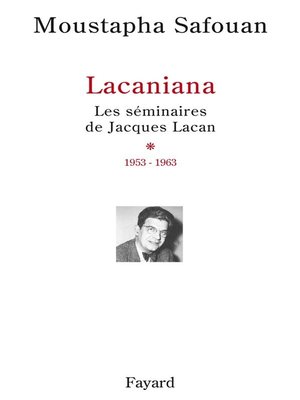 cover image of Les séminaires de Jacques Lacan
